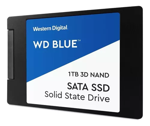 Disco SSD interno Western Digital WDS100T2B0A 1TB azul