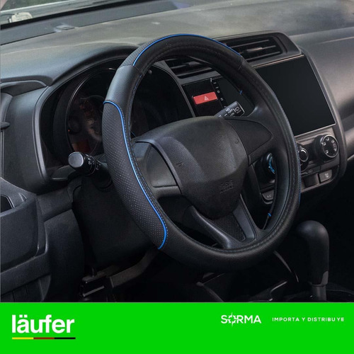 Imagen 3 de 9 de Cubre Volante Cuero Universal Laüfer Premium Importado