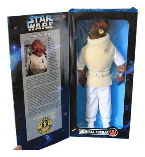 Admiral Ackbar 12 Pulgadas Star Wars Collector Series Kenner (Usado)