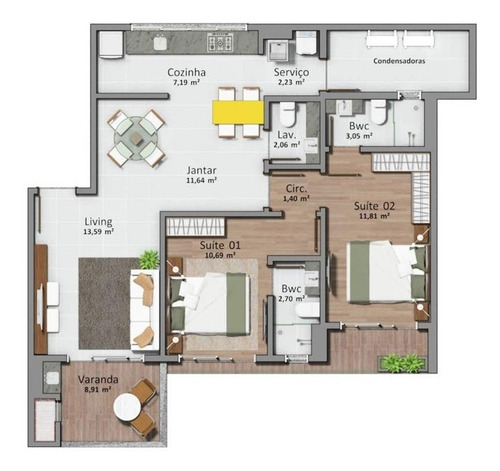 Imagem 19 de 26 de Apartamento À Venda No Bairro Santo Antônio De Lisboa - Florianópolis/sc - O-25528-42147