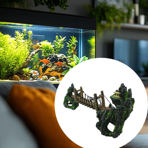 Ornamento De Aquário De Micro Paisagem, Simulação