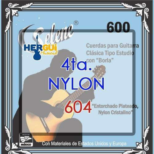 Cuerda 4ta Nylon C/ Borla Selene 604