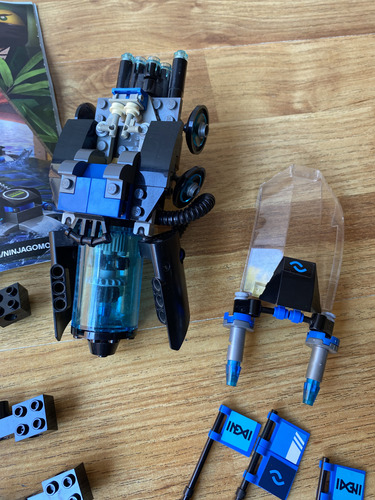 Lego Ninjago Movie Water Strider 70611. Guerrero Acuatico 490 Lego Ninjago Movie (Usado)