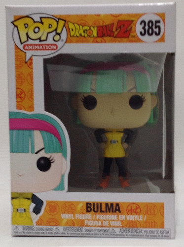 Funko Pop 385 Bulma- Dragon Ball Z Original