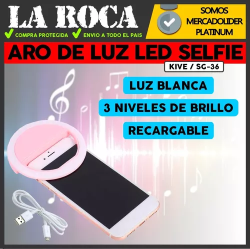 Aro Luz Led Selfie Celular