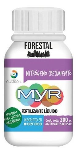 Myr Nitrogeno Crecimiento Vegetativo 200cc - Forestal