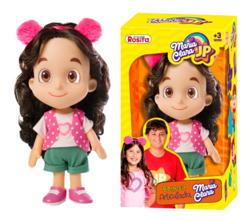 Brinquedo Boneca Maria Clara E Jp Youtuber Baby Brink Rosita