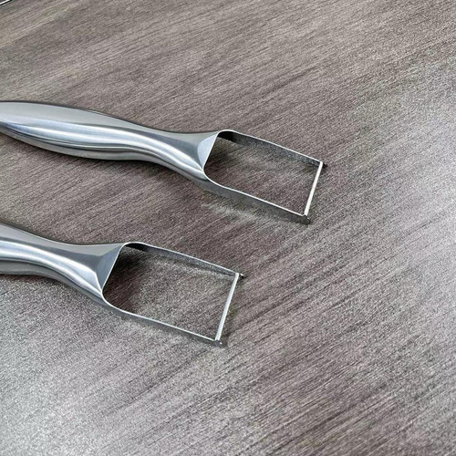 Combo De Rebanador Y Tenedor De Sandía De Acero Inoxidable