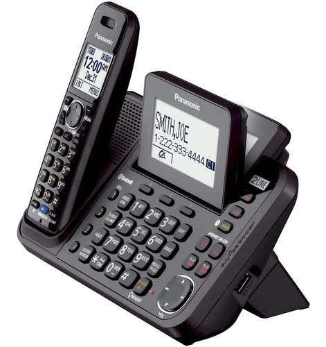 Teléfono Panasonic Inalámbrico 2 Líneas