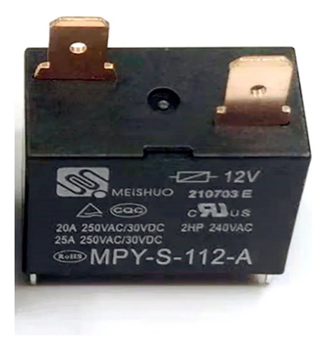 Relay Mpy S 112 A 4 Pines 12v Relé