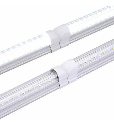 Luz Led Integrado Pie Forma Cuatro Fila Lumen Equivalente