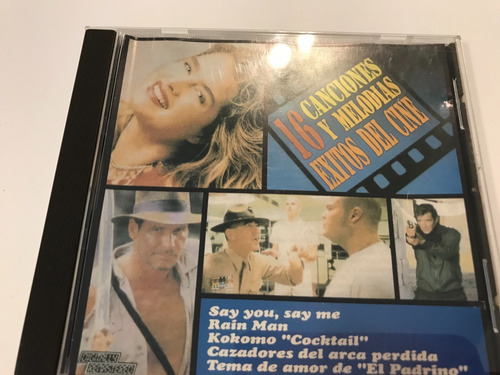 Cd Musica Banda Sonora Soundtracks 16 Exitos Del Cine - 1992