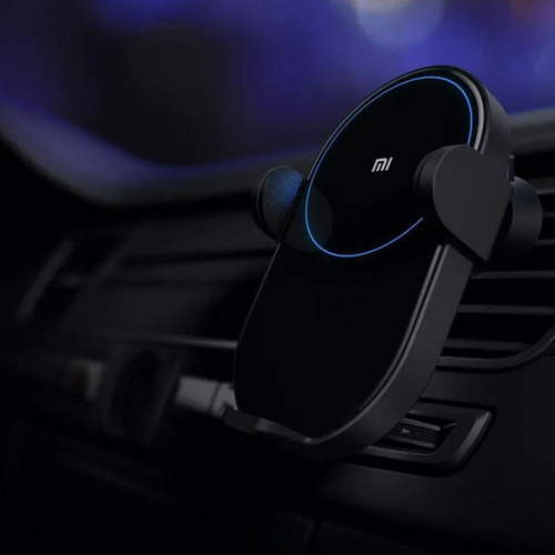 Imagen 3 de 8 de Cargador De Auto Inalambrico Xiaomi 20w Color Negro