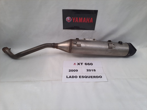 Escapamento Silêncioso L.e Yamaha Xt 660 2009/2018 Usado 30