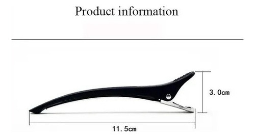 Z Pinzas Para El Cabello Para Estilista 12 Uds