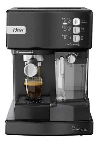 Cafetera Express Oster Espresso Em6603b 15 Bares Negro 15 Ba