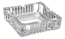 Comprar Set 10 Ceniceros Cristal Cuadrado Vidrio Reforzado Bar Hotel Color Transparente Cenicero