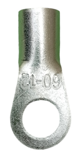 Terminal Zapata Tubo Estañada Cable Calibre 1/0 Ojo 1/2 10pz