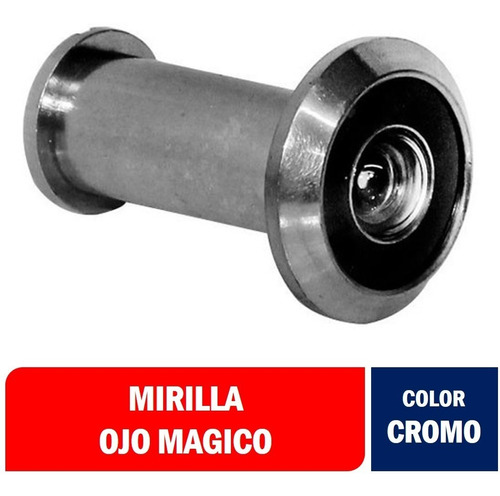 Mirilla, Ojo Magico Cromo Mate - Topforge Pf0216