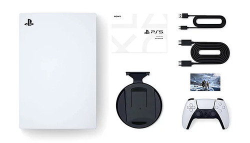 Consola Playstation 5 Digital + Juego God Of War Ragnarok