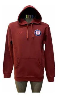 Sudadera Hoodie Original Joma Cruz Azul Maquina Celeste Vino