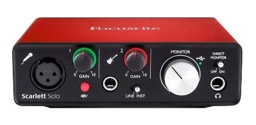 Focusrite Scarlett Solo 2 Gen Usb