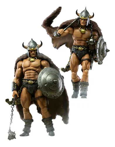 EOF-115 Warlord Iron フィギュア 未開封 Boneco Conan Savage Crucible Figure Frazetta Mythic Orc Elfo