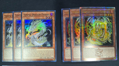 Set Tenpai Dragon + Genroku 25th X1 + Paidra Base Tenpai (Usado)