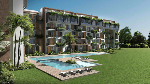 Apartamentos De 1, 2 Y 3 Habitaciones Con Acceso A Playa, Golf En Punta Cana