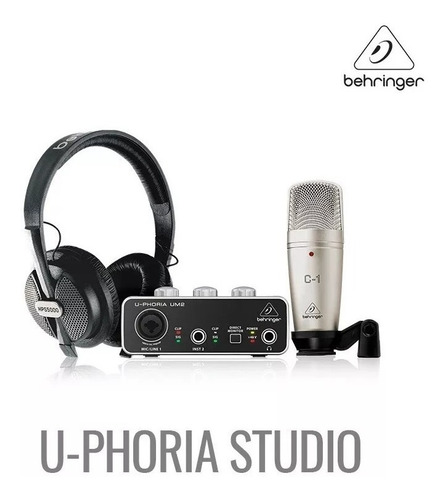 Imagen 8 de 10 de Kit De Grabación Profesional Behringer Uphoria Studio Full