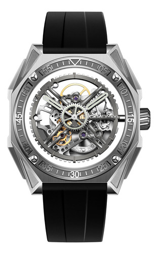 Reloj Ciga M-series Magician Automático Titanium Alloy Correa Shadow Grey