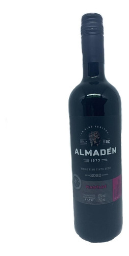 Vinho Fino Tinto Seco Almadén Pinotage 750ml