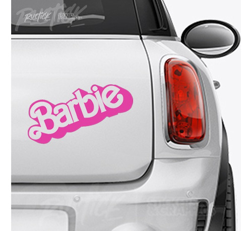 Calco Barbie Rosa Pelicula Ploteo Auto Camioneta Tuning 20