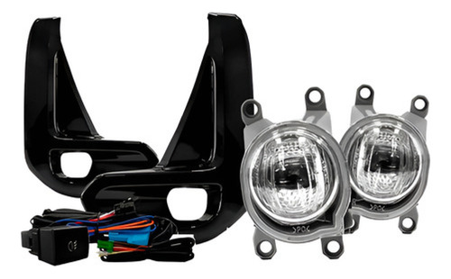 Kit Farol Milha Auxiliar Hilux Srv 2021 22 23 2024 Completrf