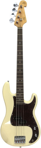 Bajo Sx Vintage Ser Spb62+ Vwh Precision Bass Vintage White