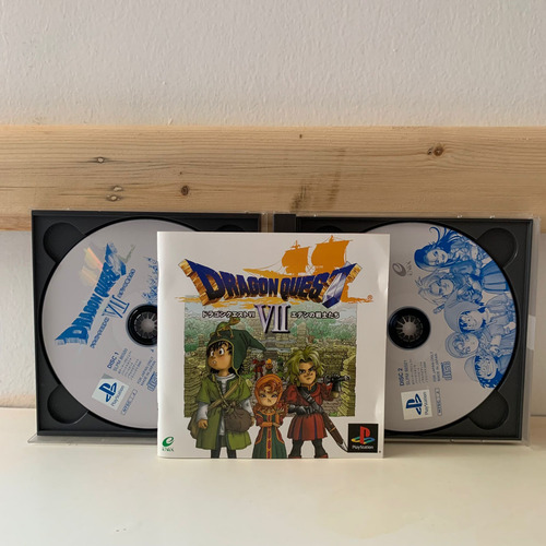 Dragon Quest Vii 7 - Juego Original Ps1 (Usado)