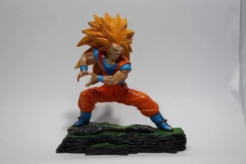 Boneco Estátua de Resina Goku Black Dragon Ball - 20 cm