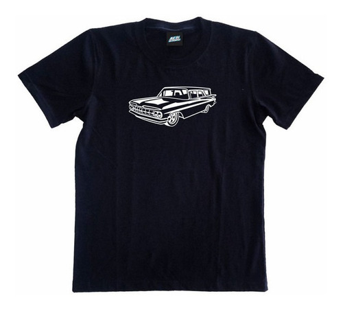 Remera Fierrera Chevrolet 078 3xl Impala 1959 1960 Wagon