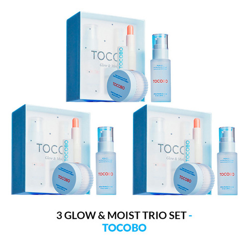 3 Glow & Moist Trio Set  Tocobo