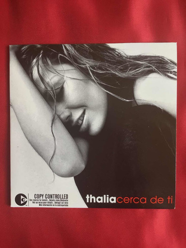 Thalía Cd Sencillo Cerca De Ti (vers Grupera)excelente Cond.