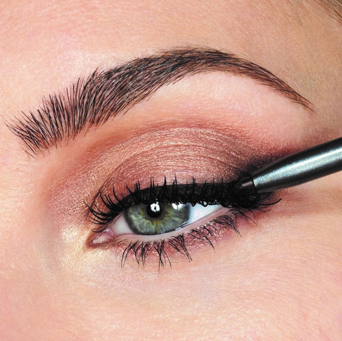Delineador De Ojos Retráctil Power Stay Avon True Color Intense Brown