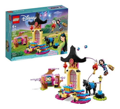 Set Lego Mulan Templo Disney Princesas Sirenita Bella Moana