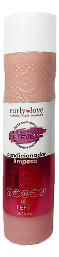  Condicionador Vegano Limpeza Leve Curly Love 290ml - Left