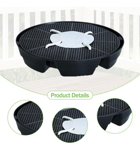 4 Platillos Autorriego Para Plantas, Resistentes, Para Base
