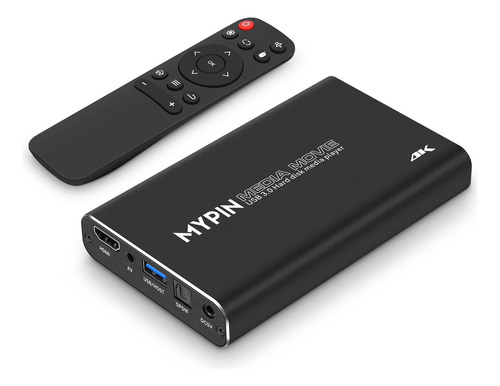 Hdmi Media Player Soporte Sata Hdd Av Salida Optica Para Sd