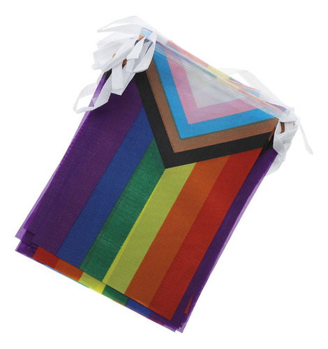 Banderín De Colores Arcoíris Para Colgar, Diseño De Orgullo