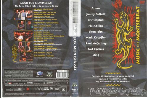 Dvd  Music For Montserrat Usado