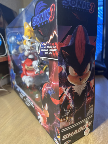 Sonic The Hedgehog Pack 4 - Sonic Shadow Tails Knuckles (Usado)