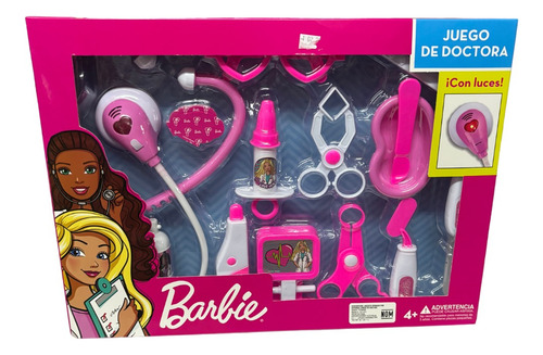 Barbie Set De Doctora Con Luz Y Sonido