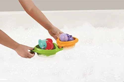 Fisher price scoop sales n link bath boats